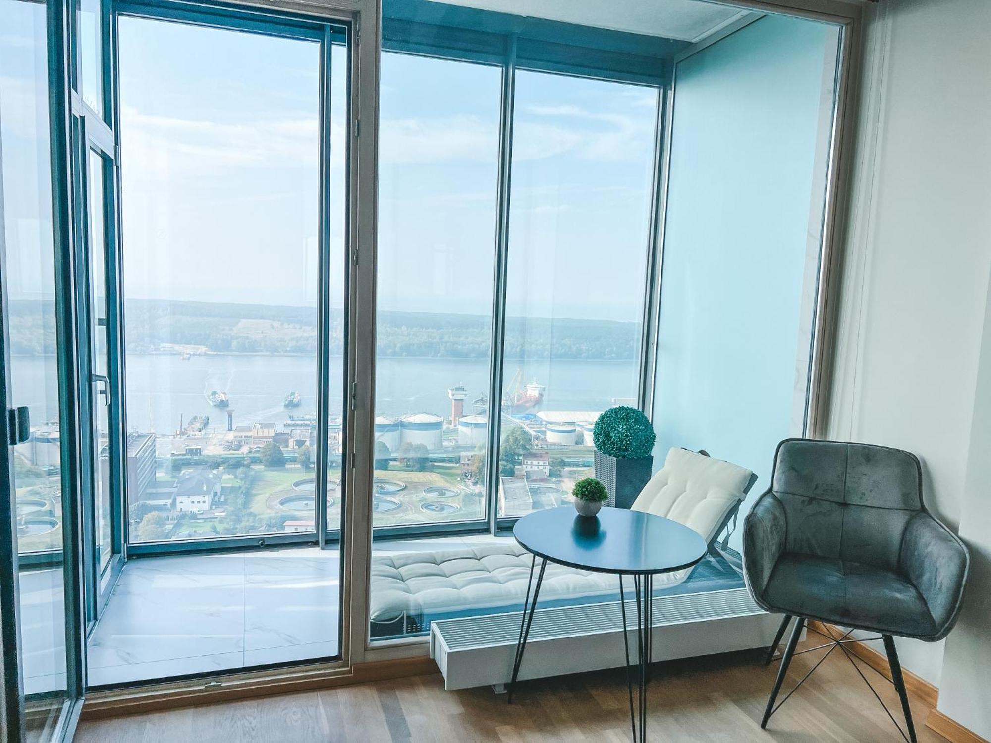 Up 34 Floor Apartments Klaipeda Ngoại thất bức ảnh